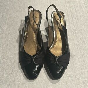 Soft Styles Slingback Kitten Heels